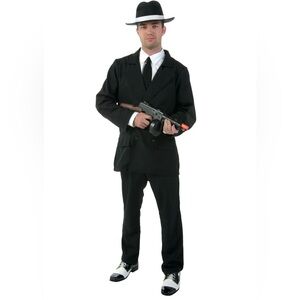 FunCostumes Adult Pinstripe Gangster Costume